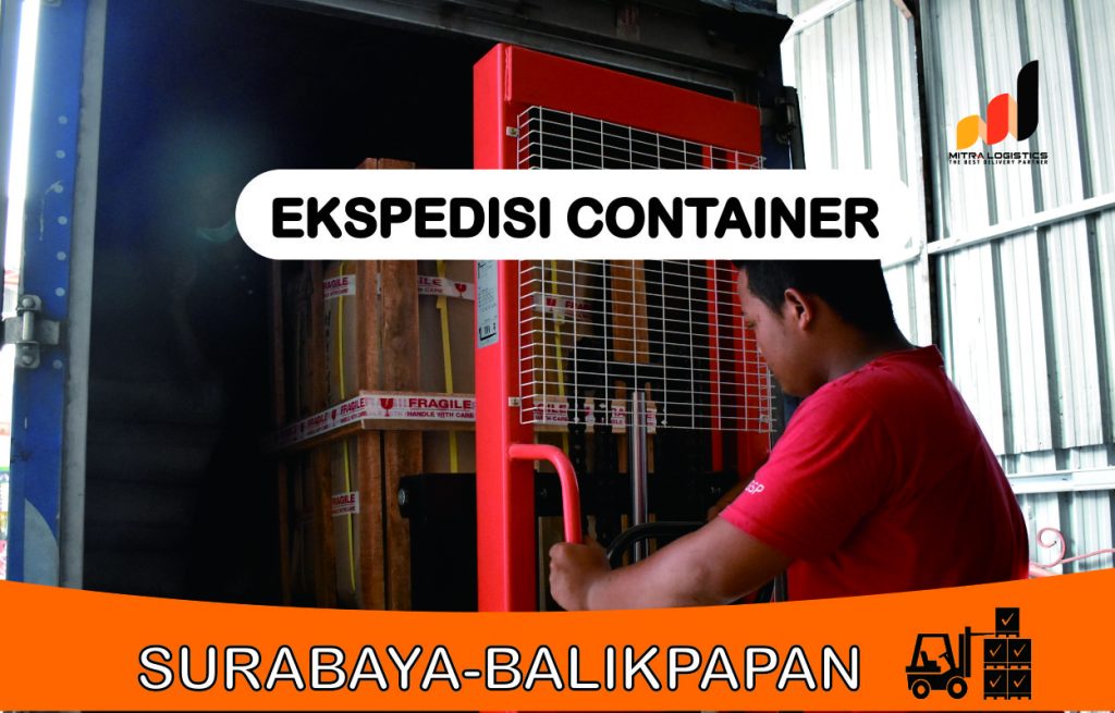 ekspedisi container surabaya balikpapan