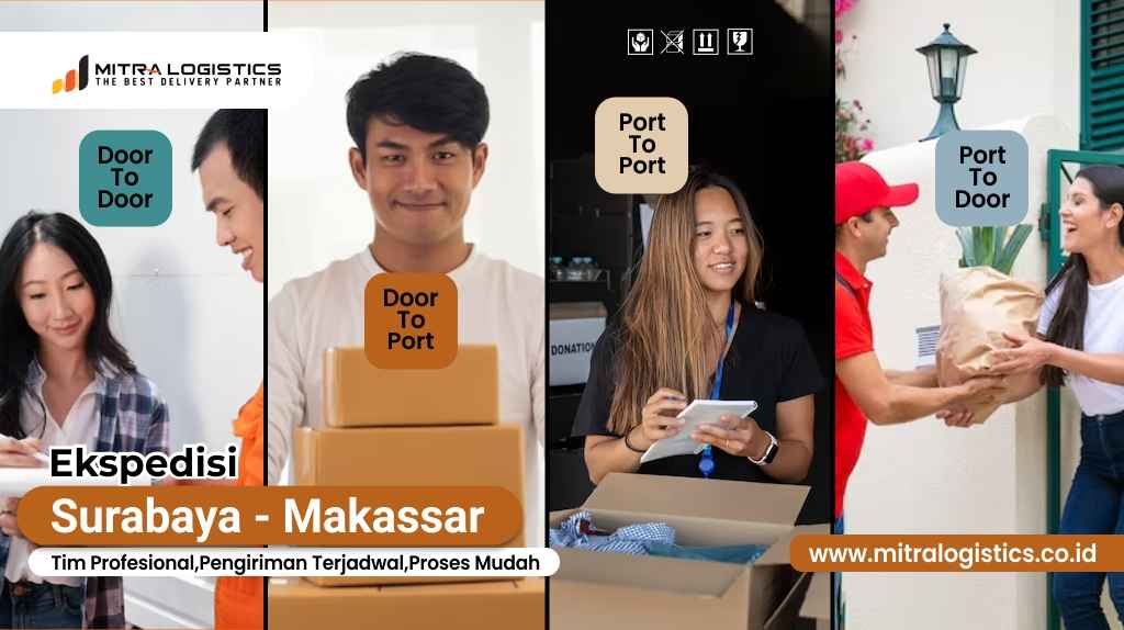 ekspedisi surabaya makassar