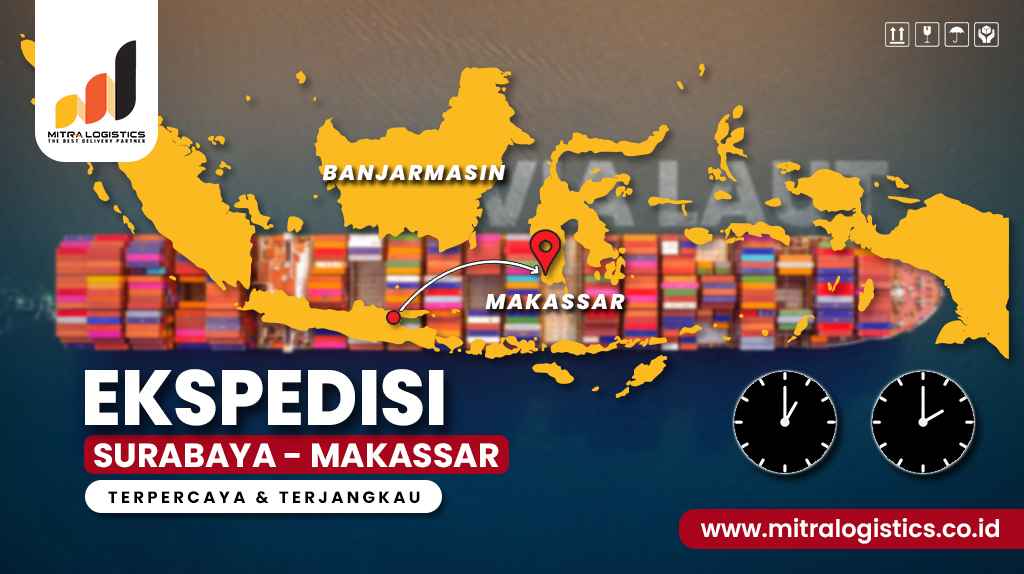 ekspedisi surabaya makassar