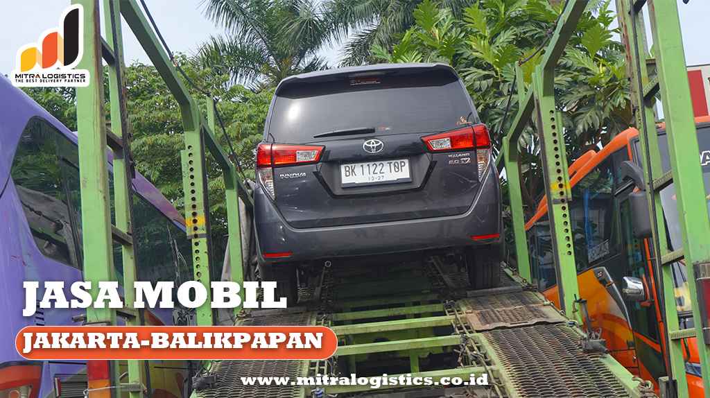 Mobil yang dikirim melalui jasa kirim mobil Jakarta-Balikpapan