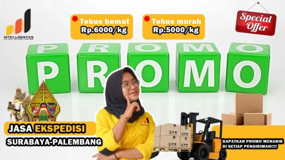 Jasa Ekspedisi Surabaya ke Palembang Murah