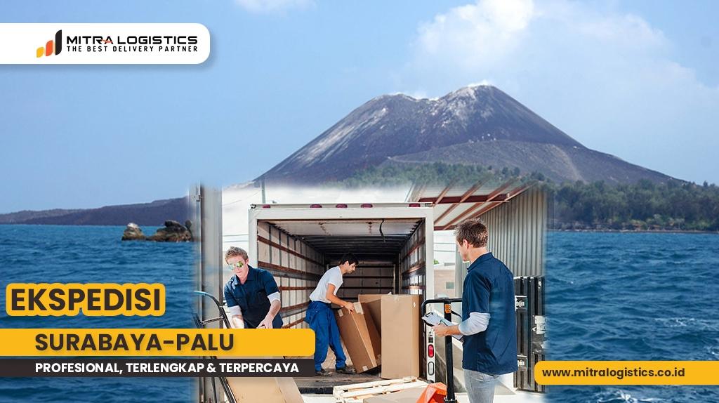 ekspedisi surabaya palu 