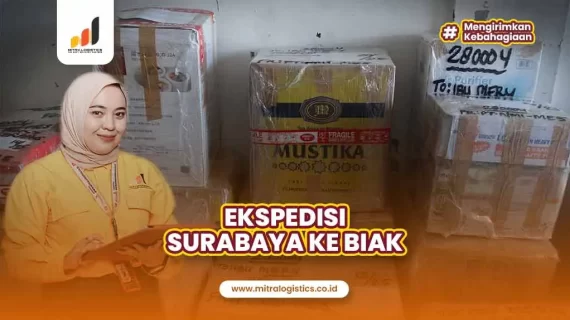 Jasa Ekspedisi Surabaya Biak Terbaik