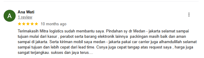 Testi Jasa Pindahan Jakarta
