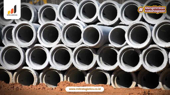 Jasa Pengiriman Gorong-Gorong Beton