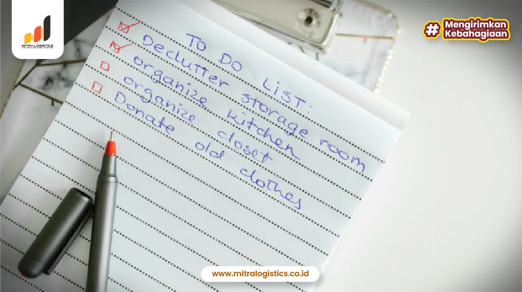 checklist saat pindahan