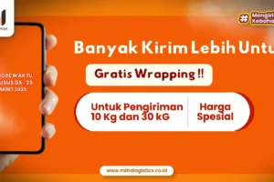 Promo Gratis Wrapping, Banyak Kirim Lebih Untung