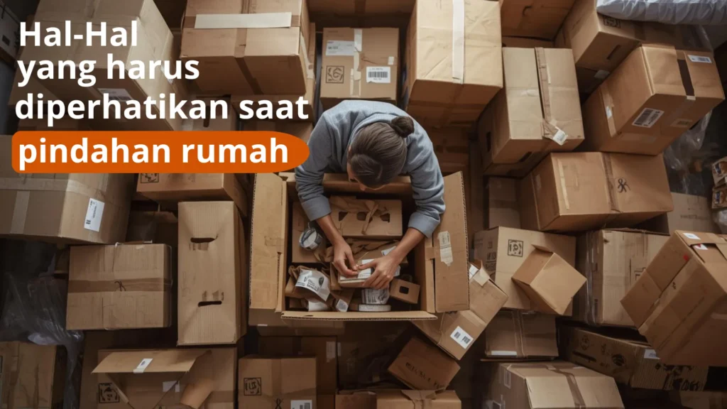 cara menyortir barang saat pindah rumah