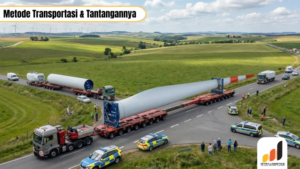 Rute Pengangkutan Turbin Angin