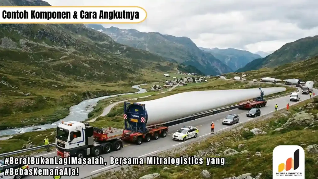 Rute Pengangkutan Turbin Angin