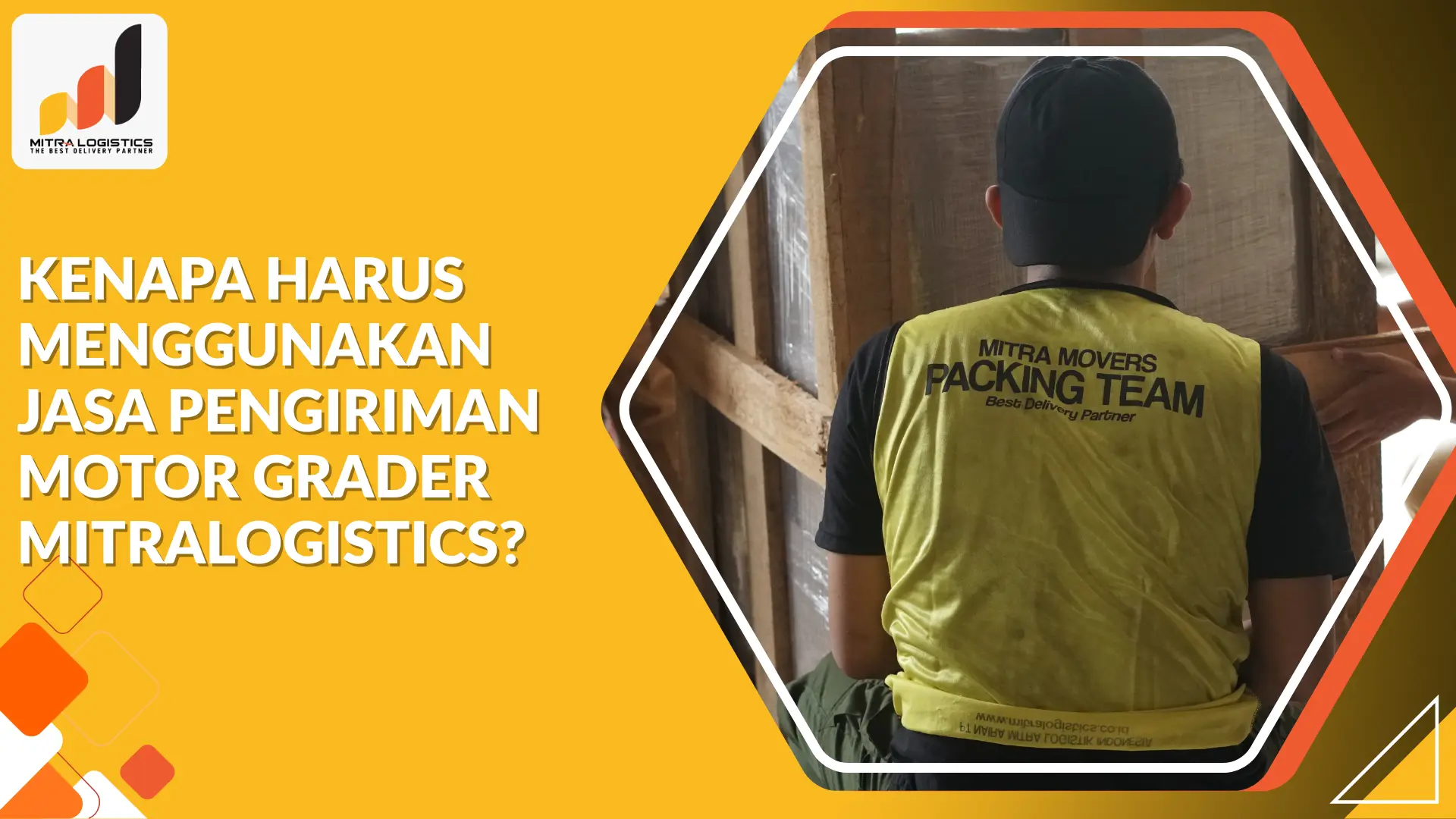 pengiriman motor grader