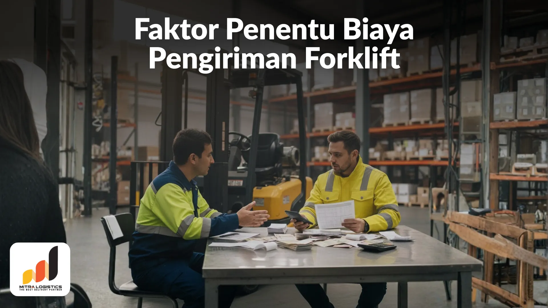 biaya pengiriman forklift