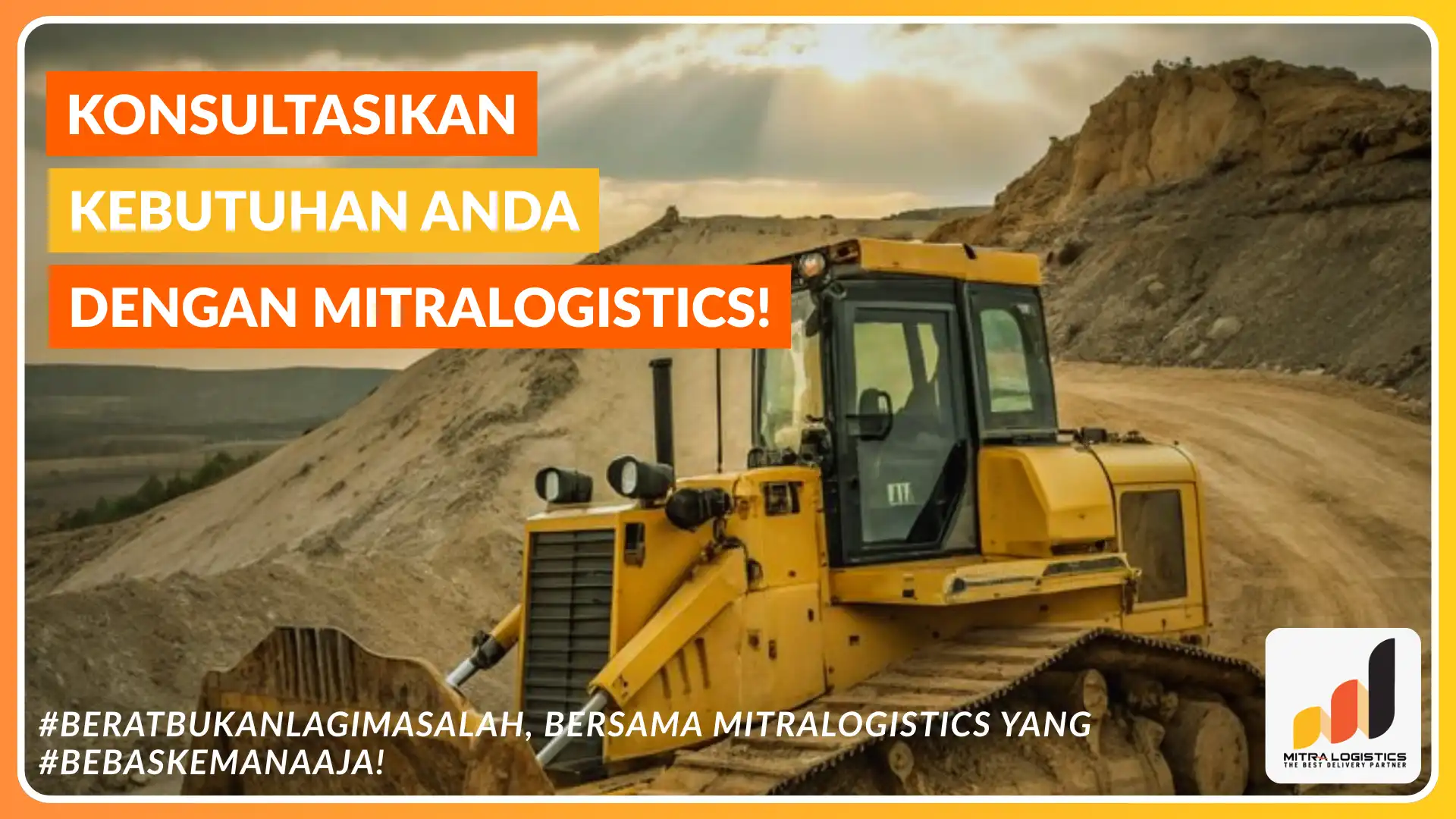 biaya pengiriman bulldozer