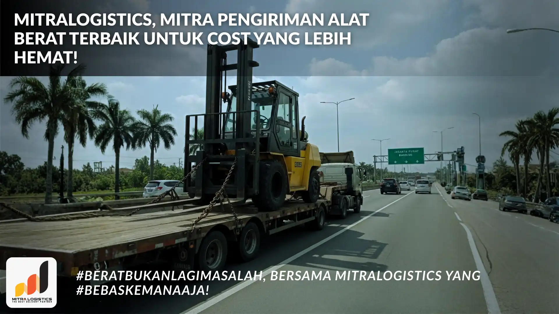 armada untuk pengiriman forklift