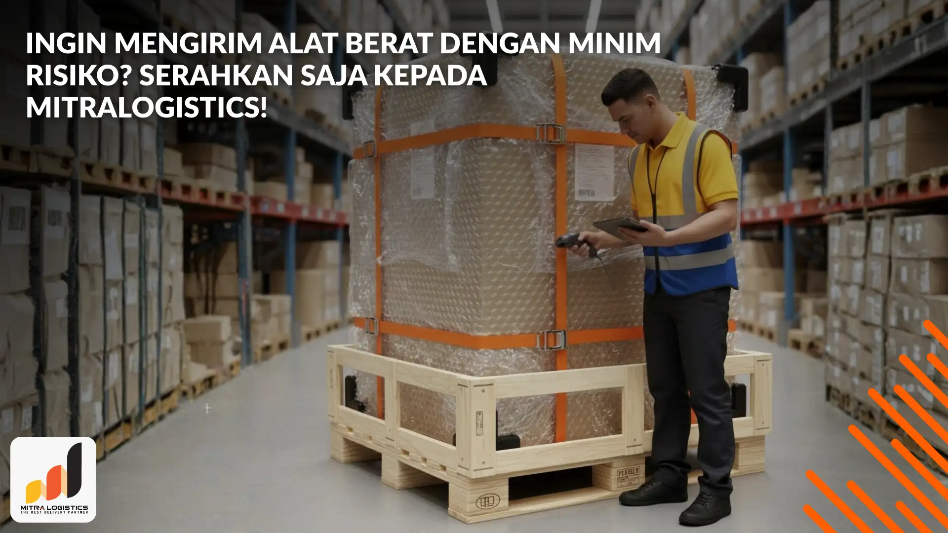 Ingin Mengirim Alat Berat dengan Minim Risiko? Serahkan Saja kepada Mitralogistics!