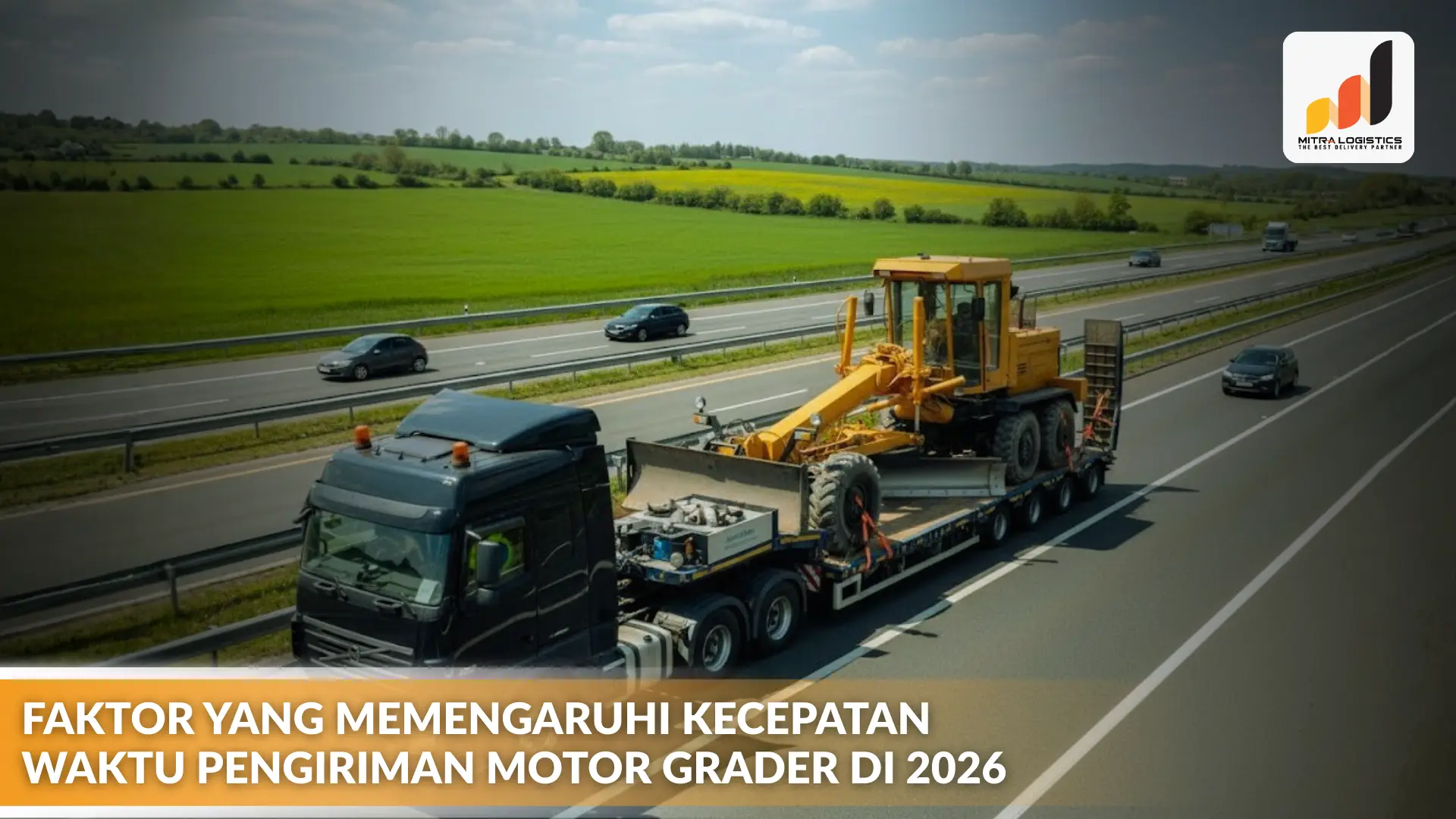 Faktor yang memengaruhi kecepatan pengiriman motor grader