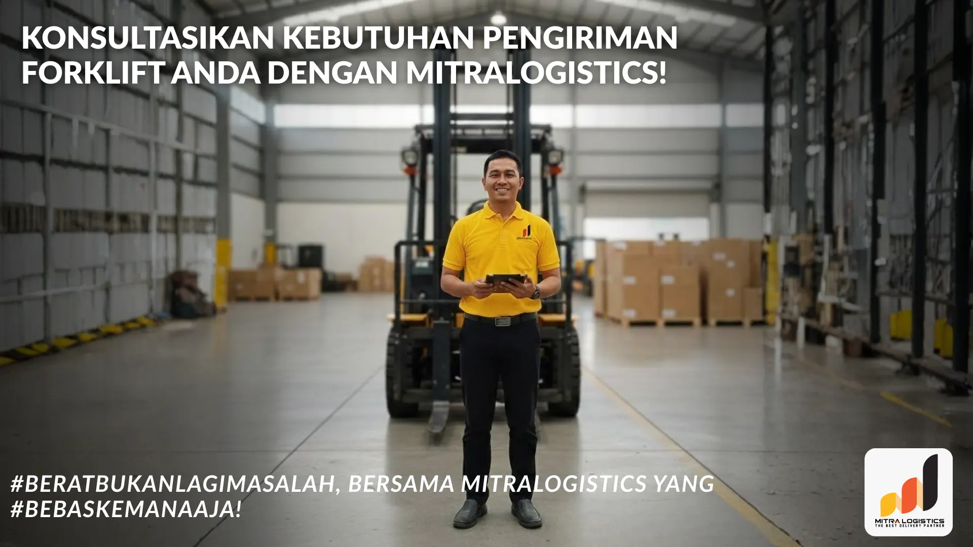 waktu pengiriman forklift