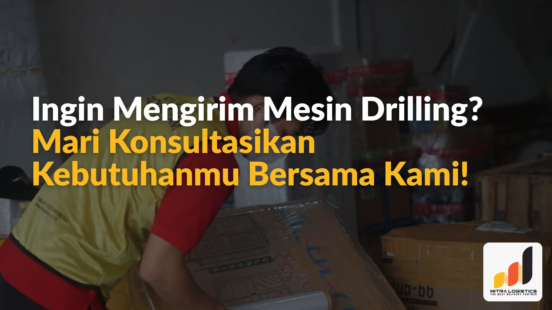 cara mengirim mesin drilling