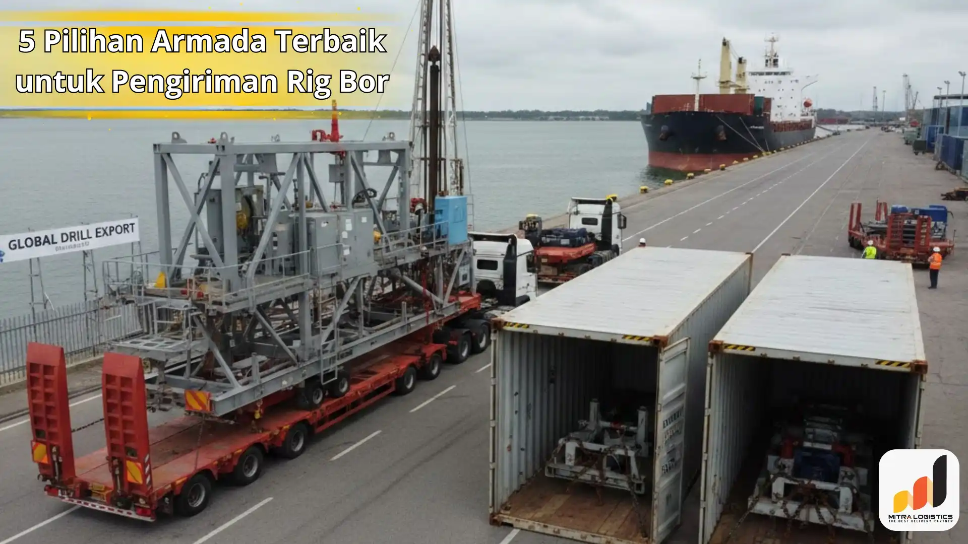 Armada Rig 5 Pilihan Armada untuk Pengiriman Rig Bor
