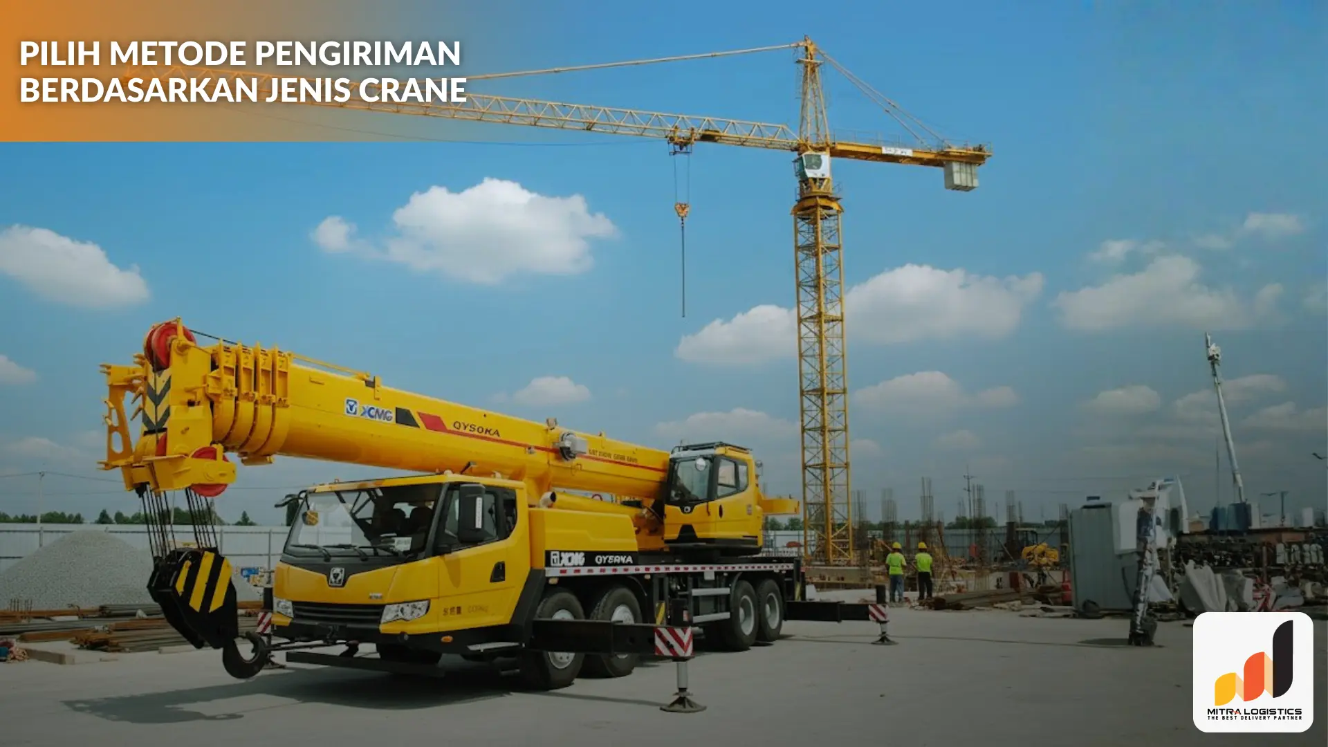 cara mengirim crane