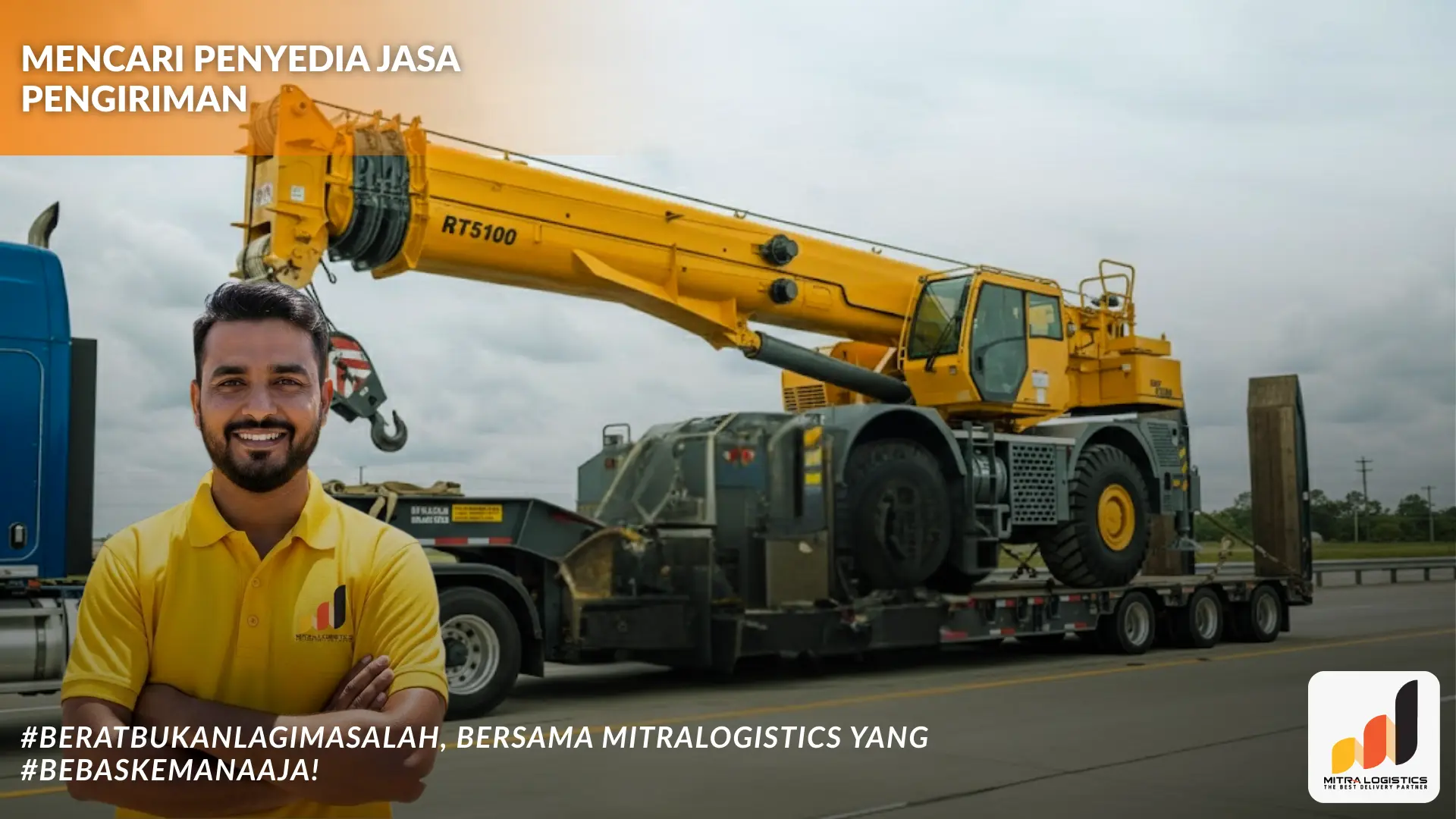 cara mengirim crane