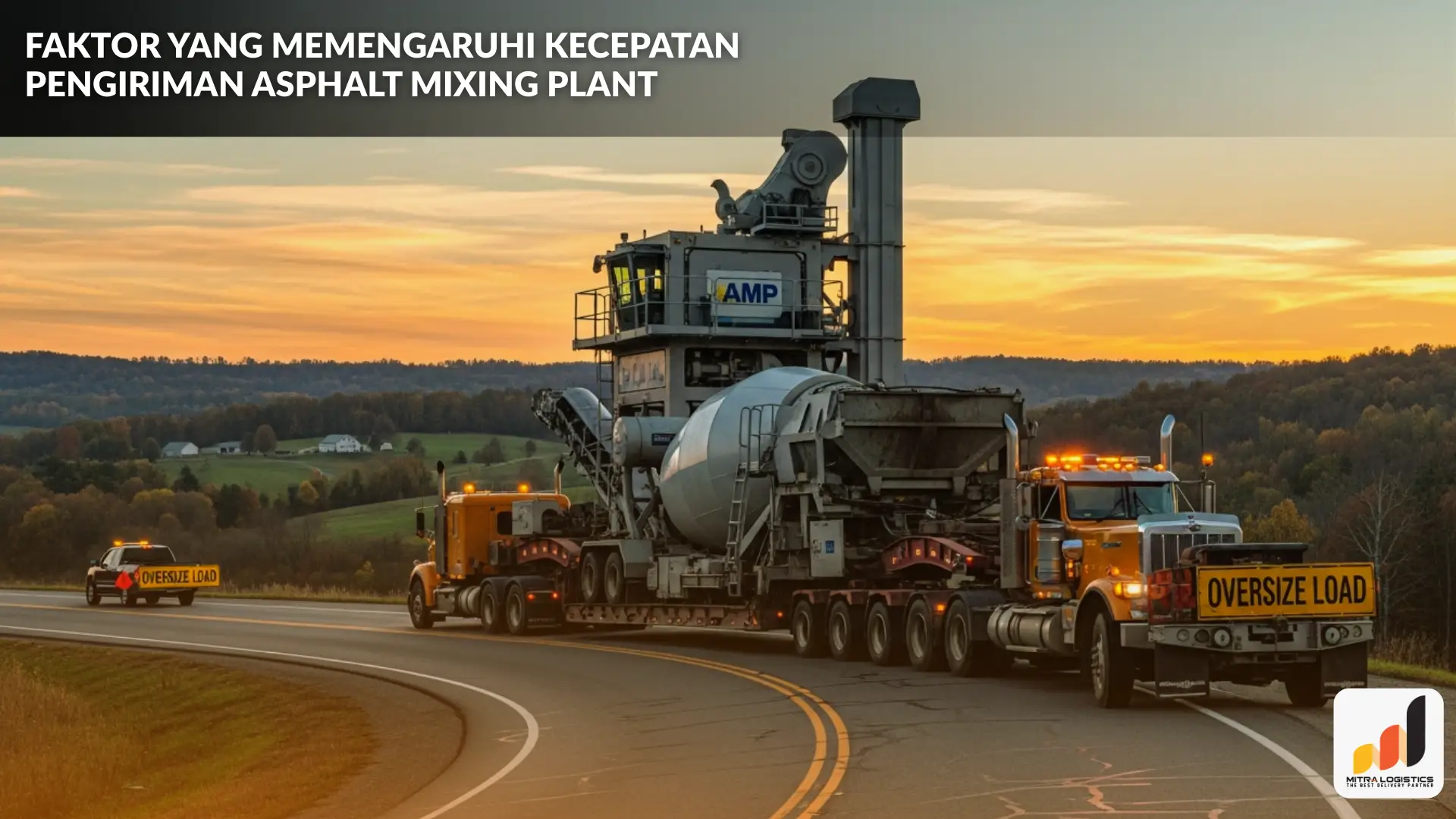 waktu pengiriman asphalt mixing plant