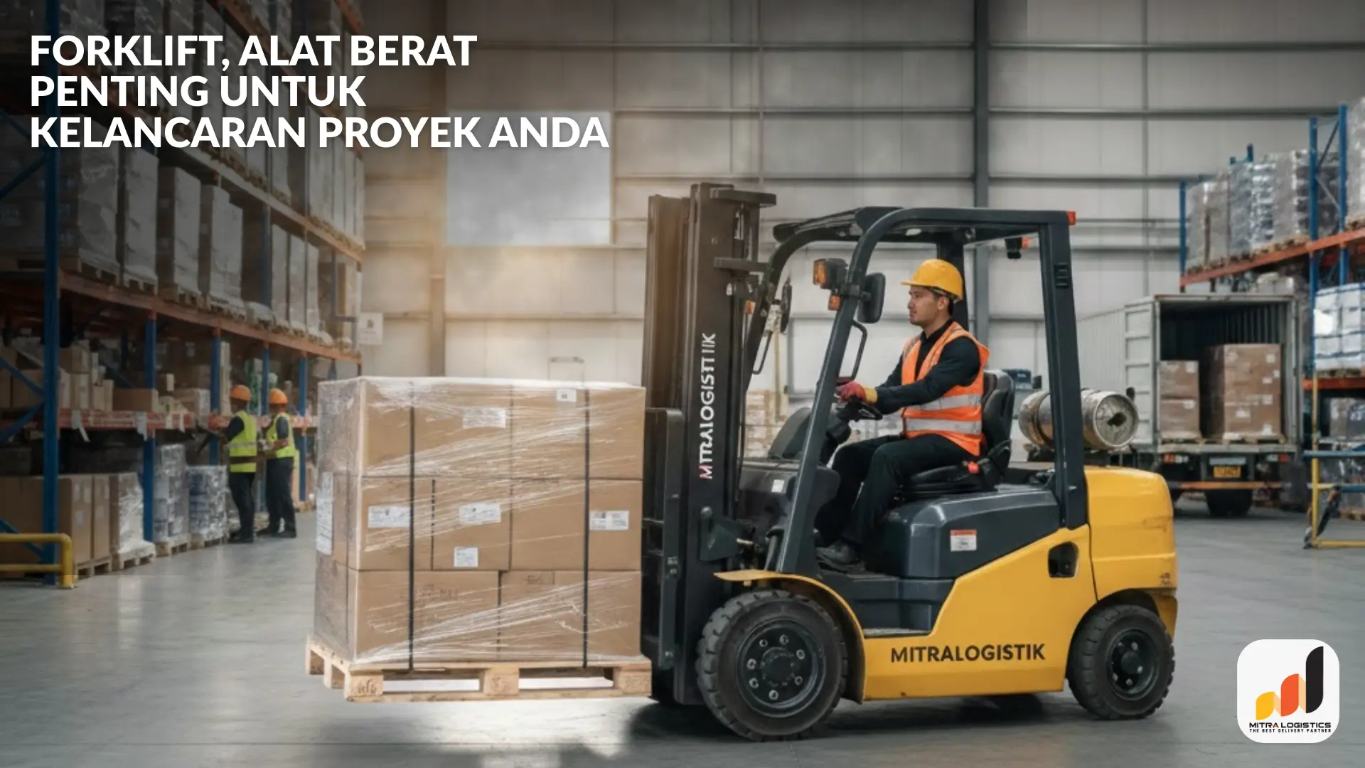 jasa pengiriman forklift