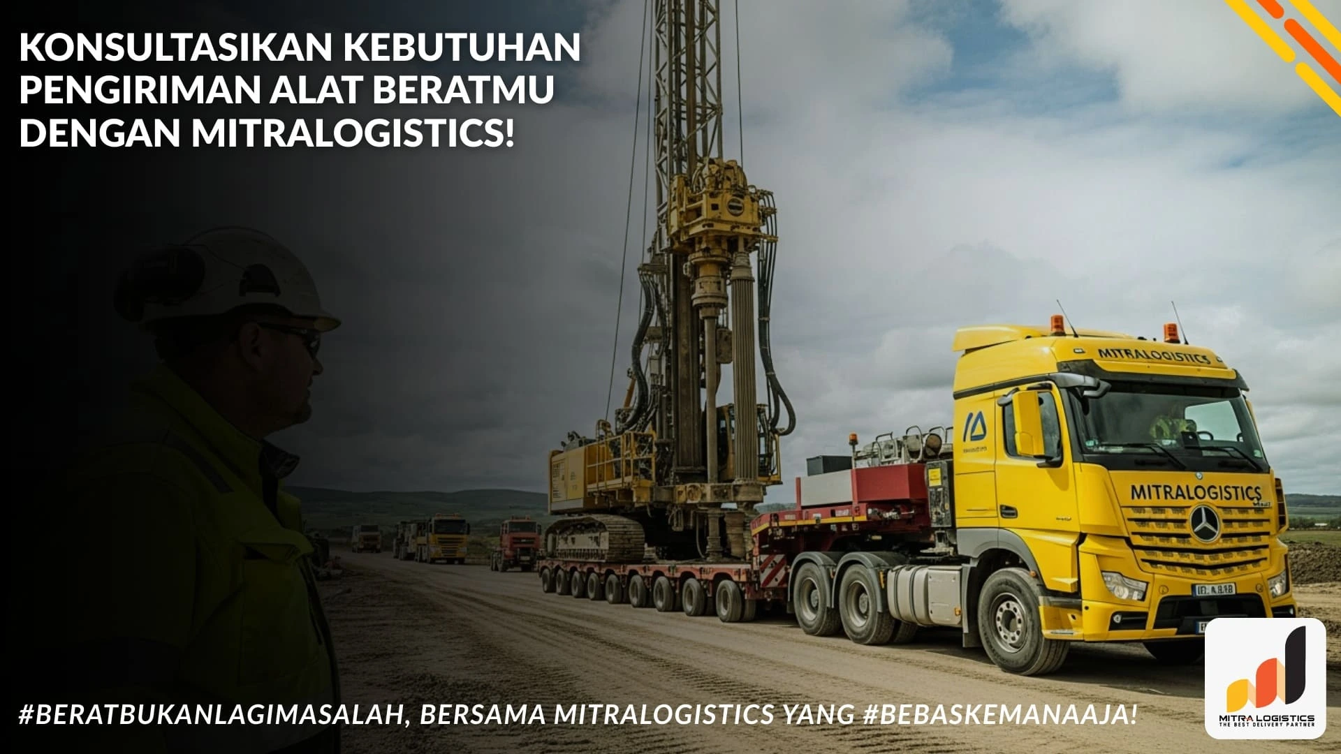 biaya pengiriman rig bor