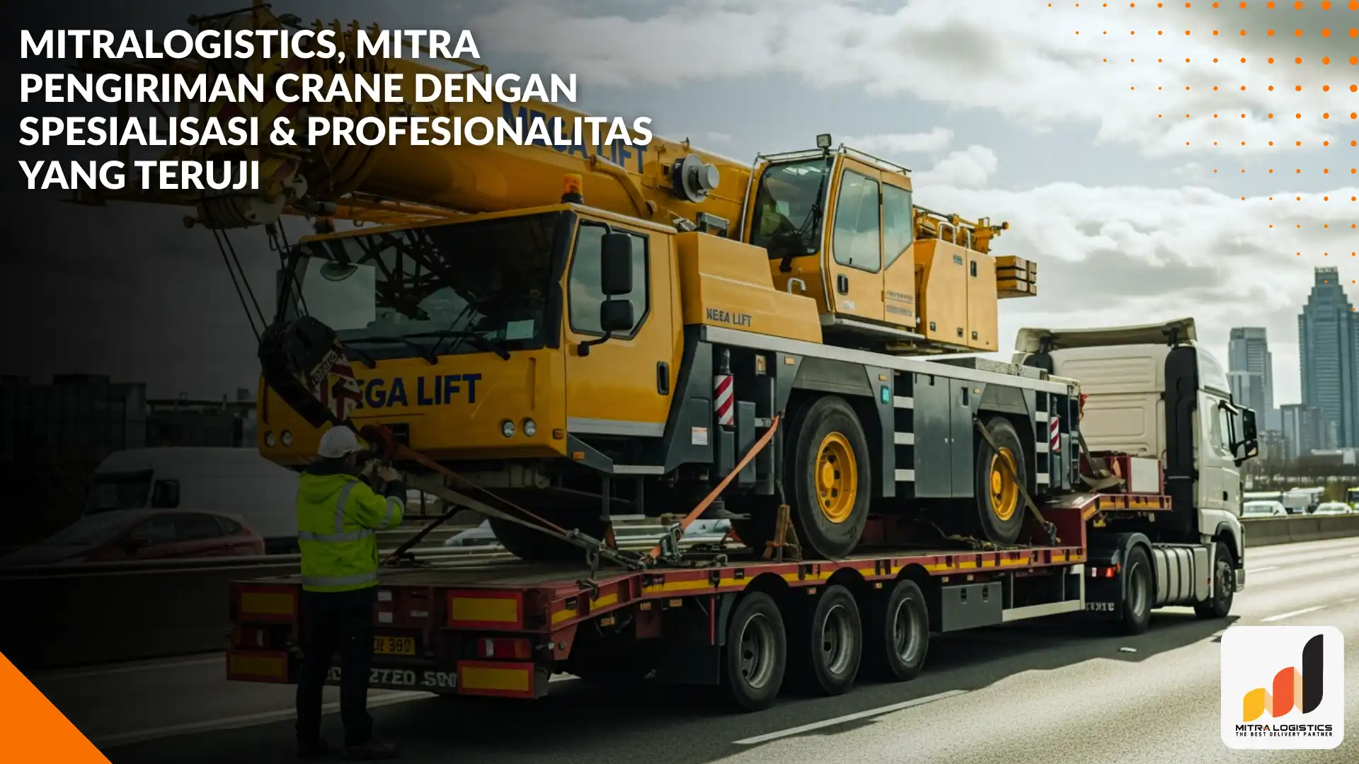 jasa pengiriman crane