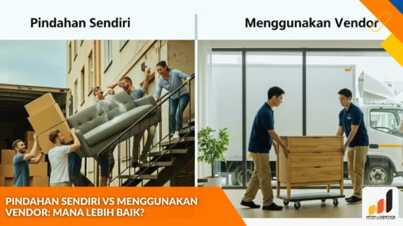 Pindahan Sendiri vs Menggunakan Vendor: Mana Lebih Baik?
