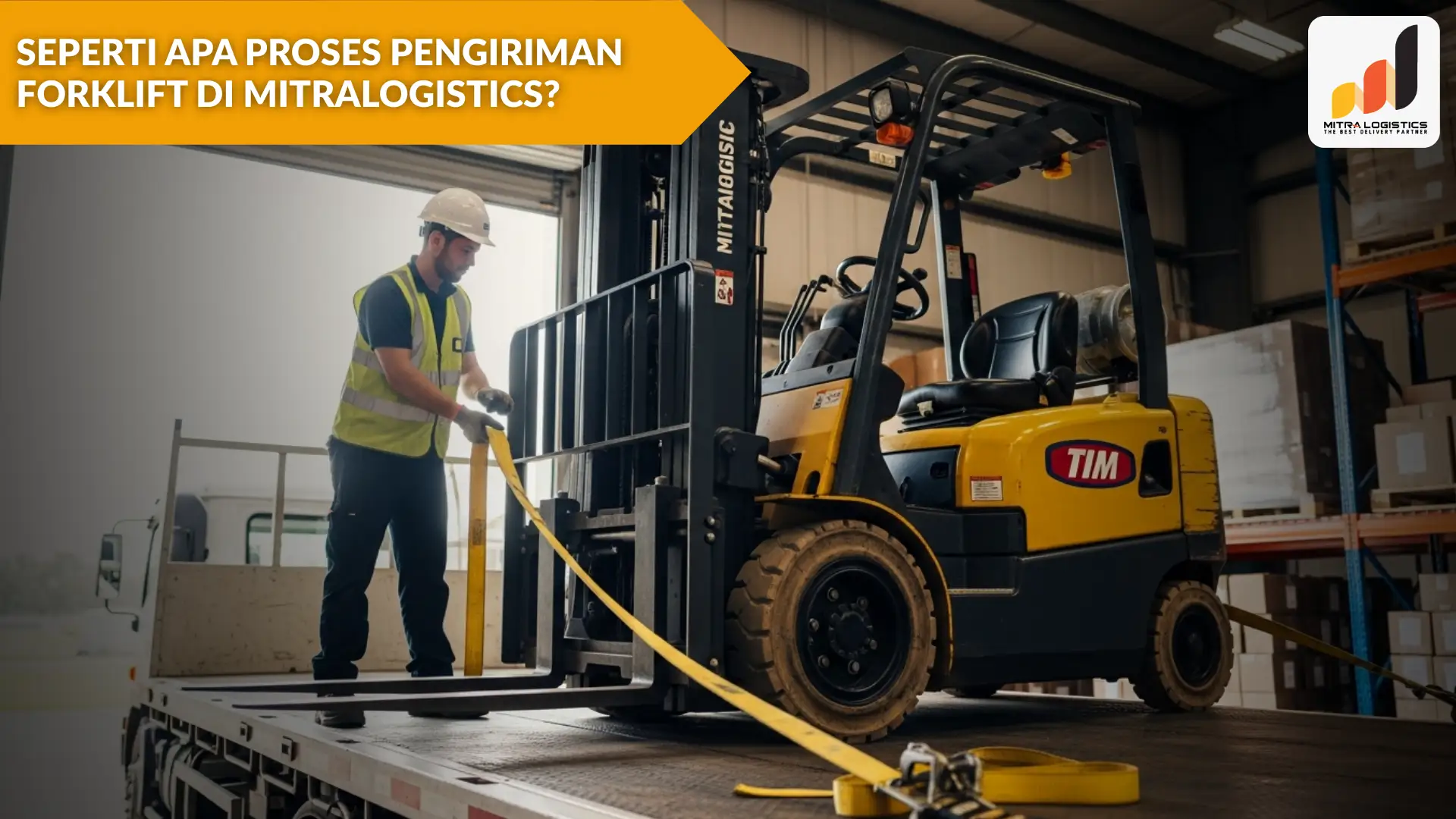 jasa pengiriman forklift