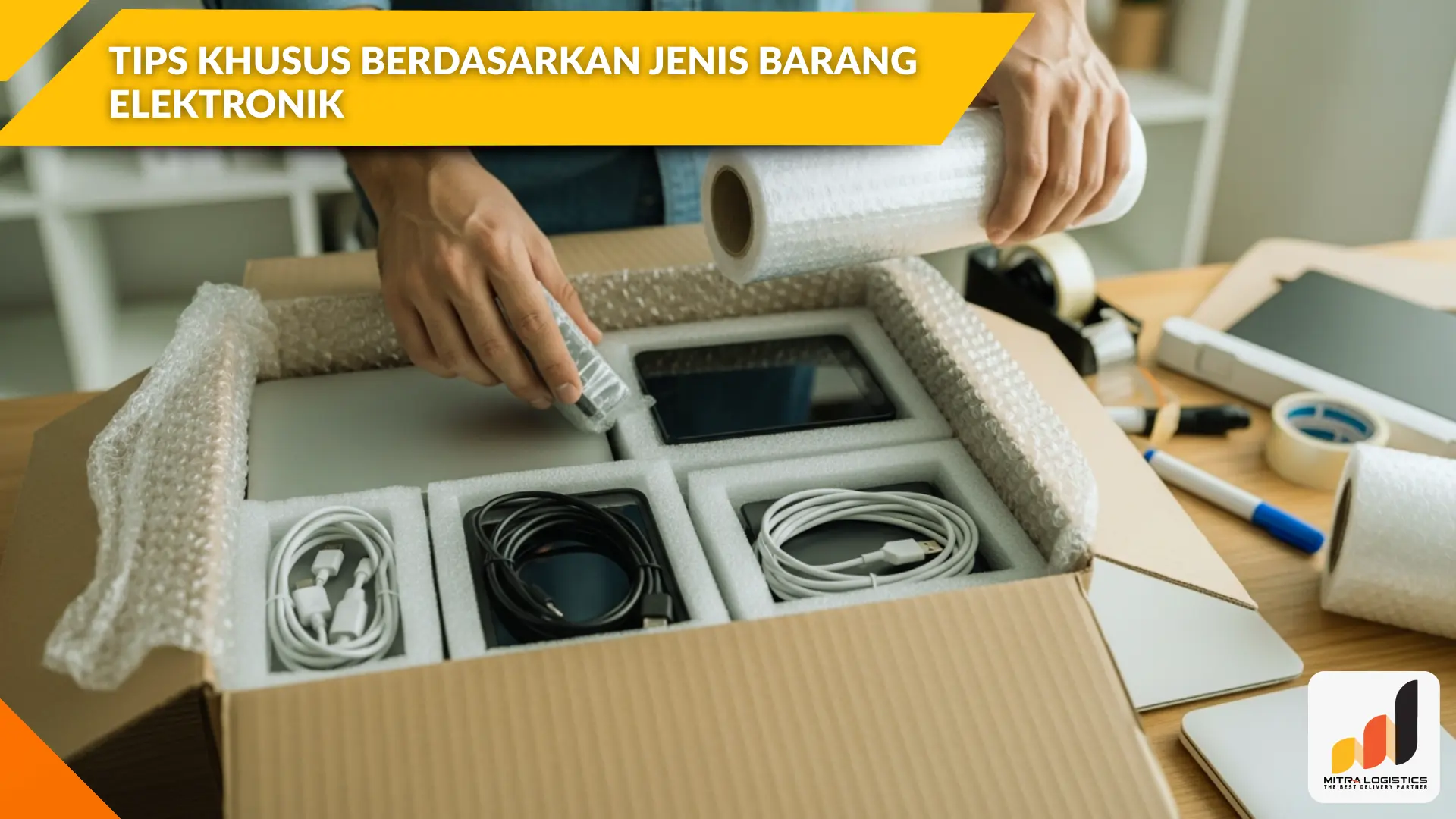 cara packing barang elektronik saat pindahan