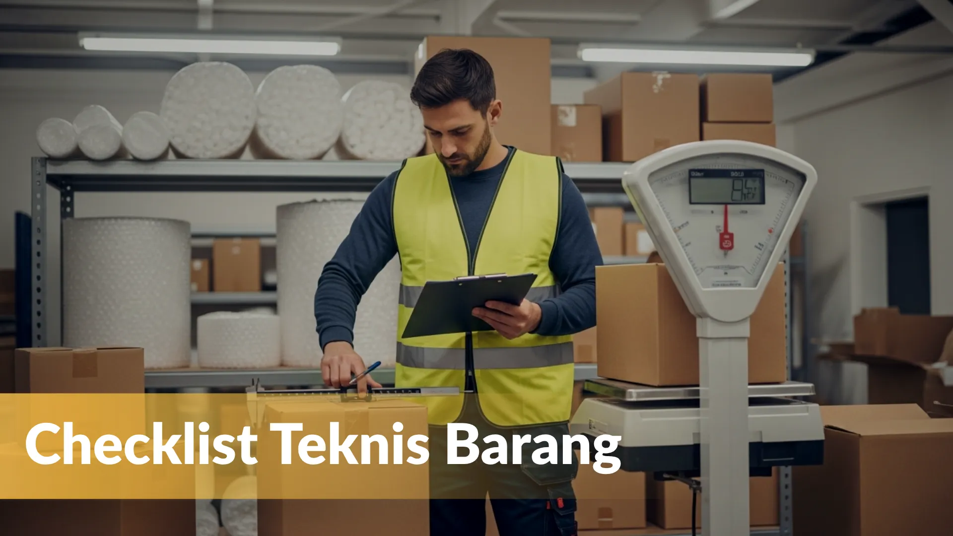 checklist kirim barang berat