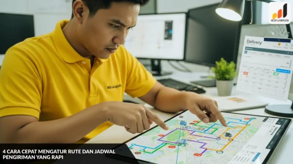 4 Cara Cepat Mengatur Rute dan Jadwal Pengiriman yang Rapi