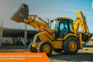 5+ Cara Mengirim Backhoe Loader yang Aman selama Perjalanan