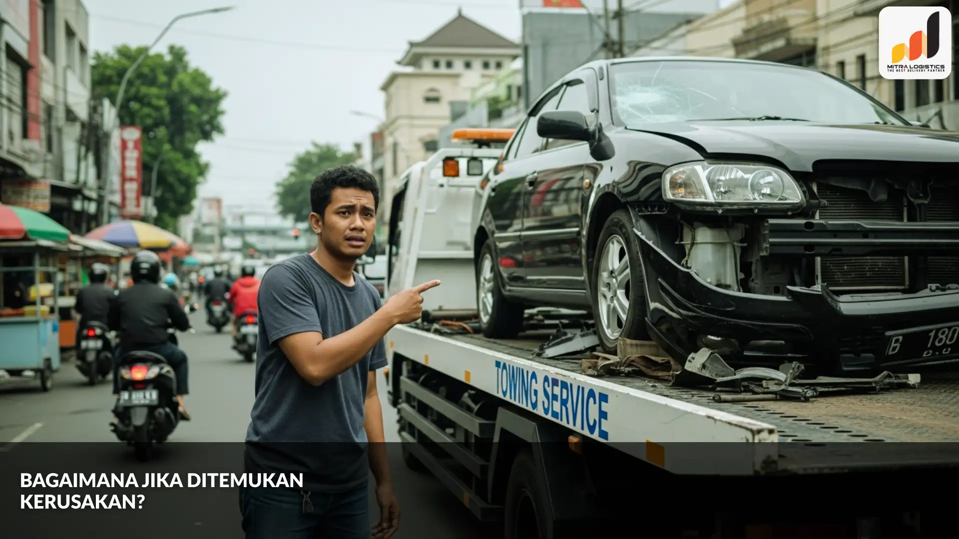 setelah pengiriman mobil