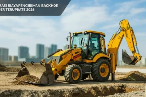 Estimasi Biaya Pengiriman Backhoe Loader Terupdate 2026