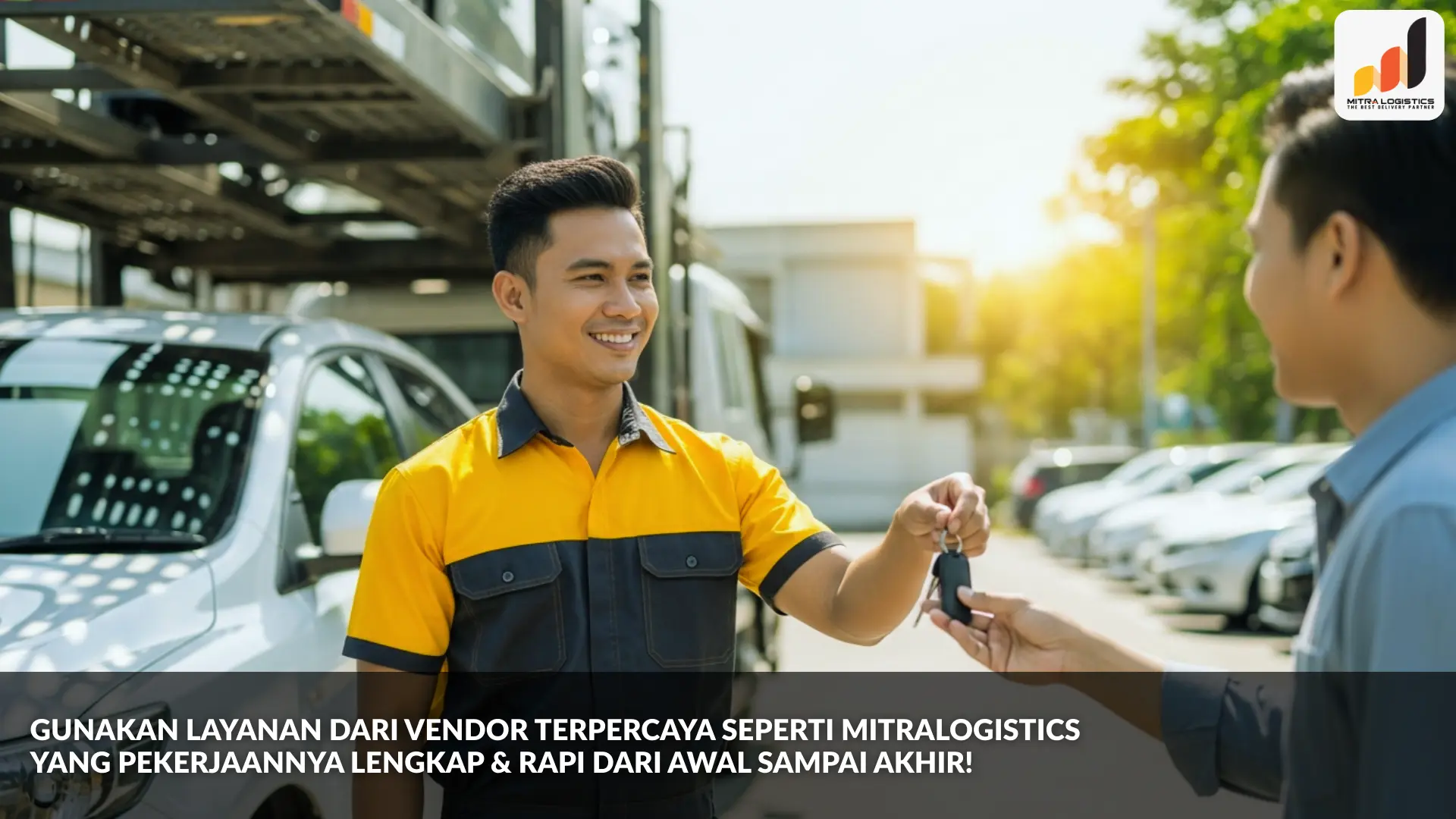 kesalahan dalam pengiriman mobil