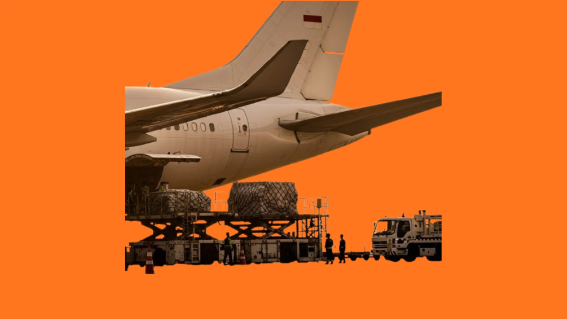 Layanan cargo udara pengiriman cepat prioritas