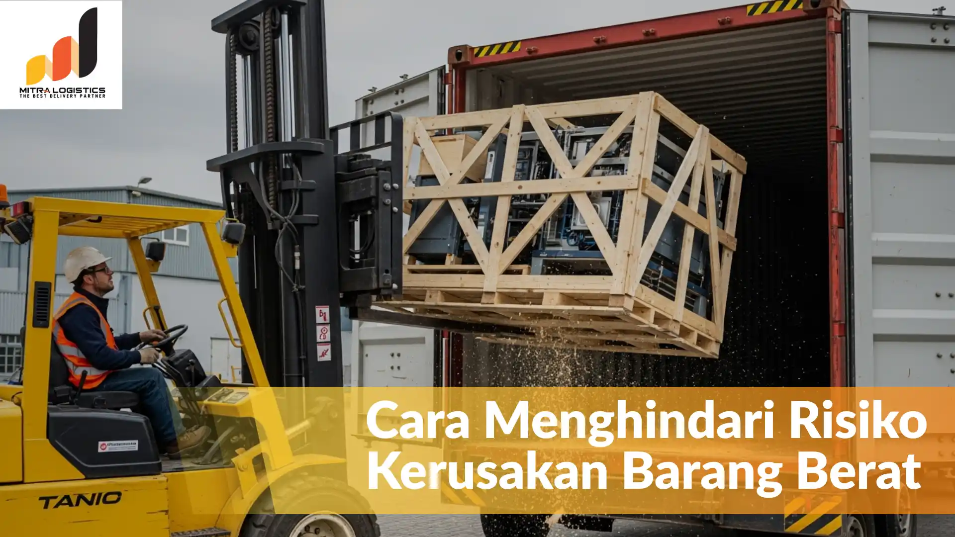 risiko kerusakan kirim barang berat