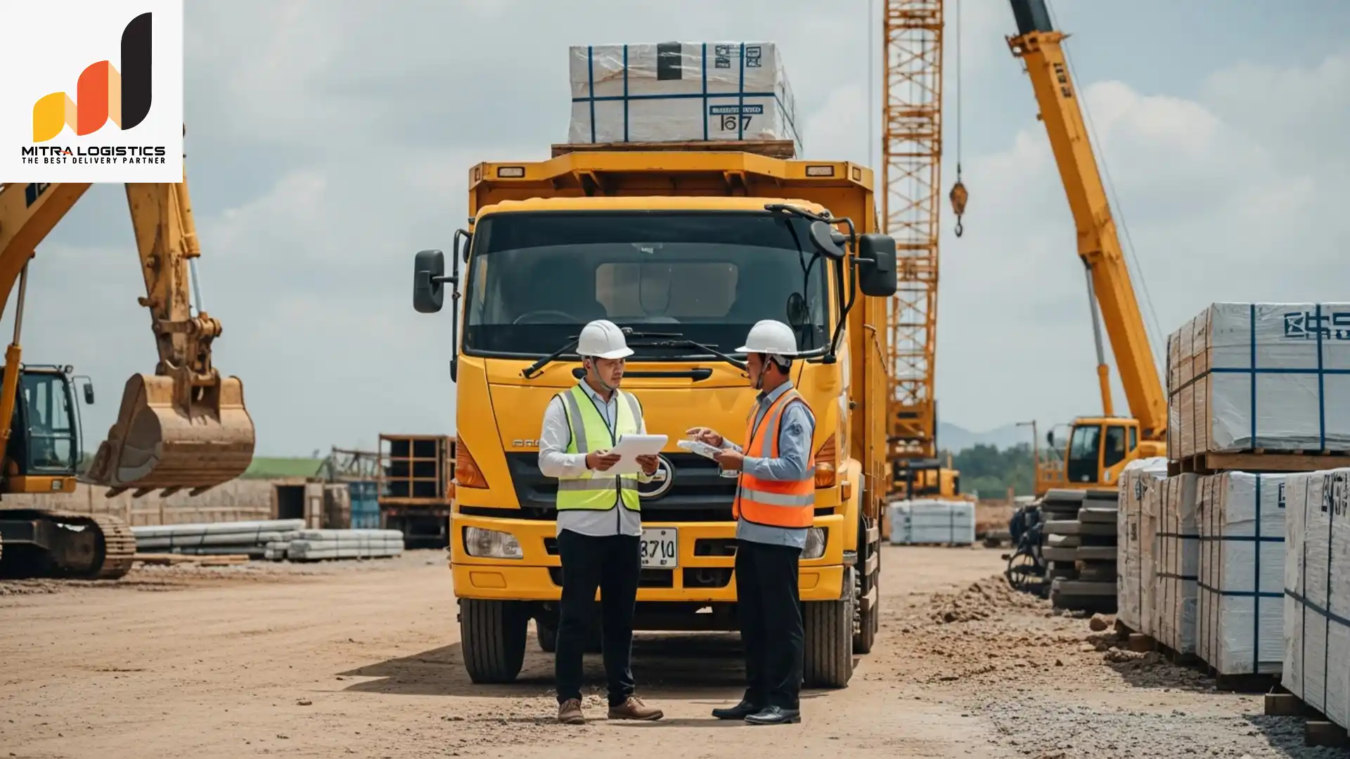 logistik cargo ke site proyek industri
