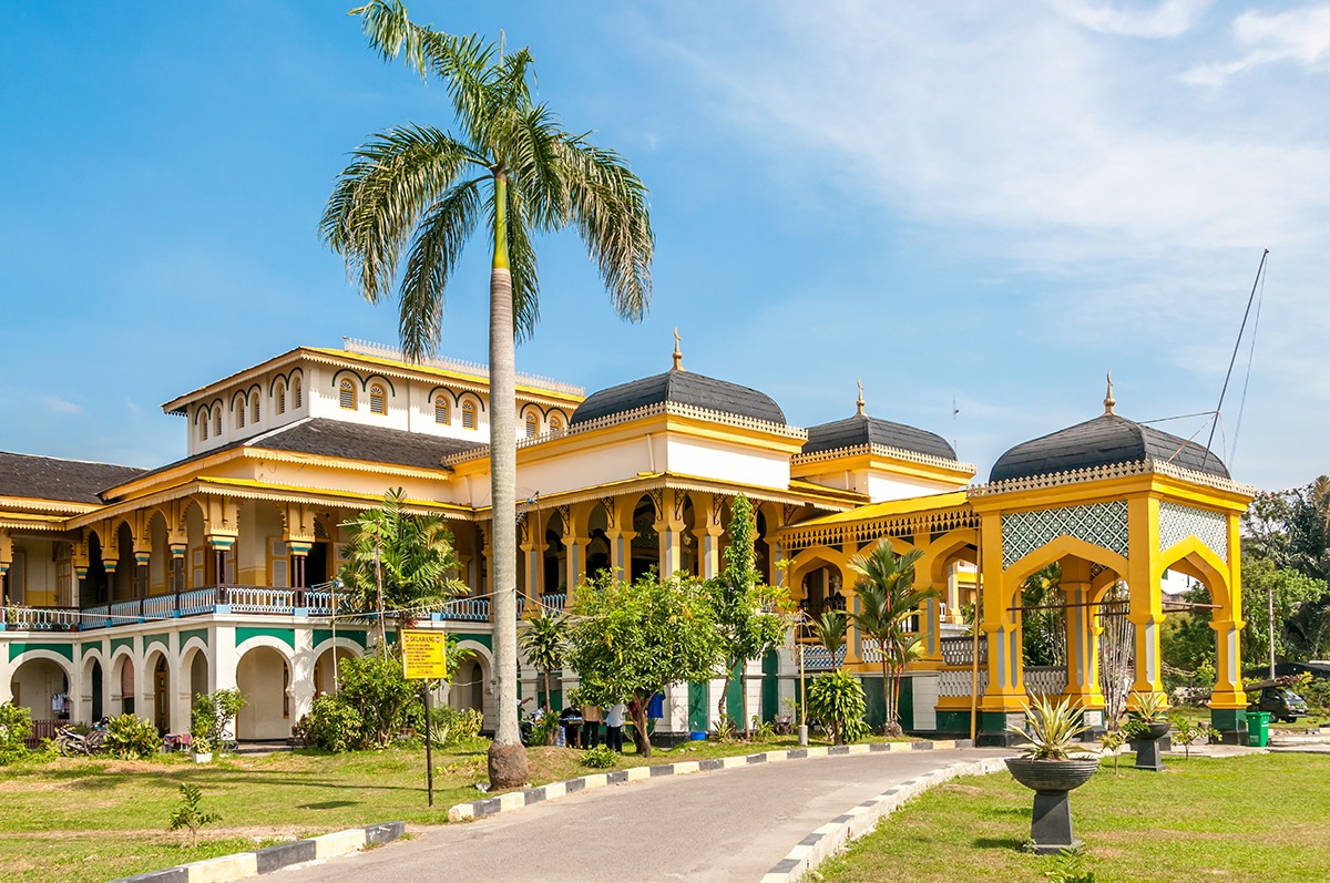 Sultan's,Palace,Maimoon,In,Medan