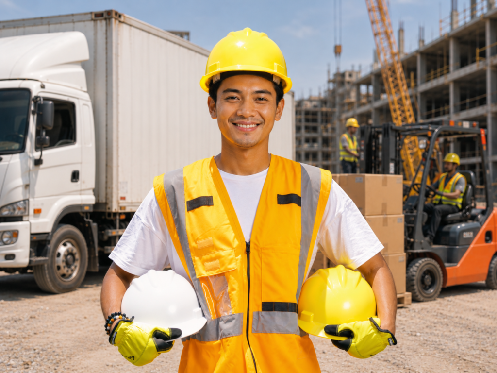Jasa Kirim Safety Helmet