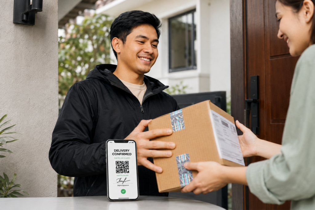 cara lacak paket tidak update