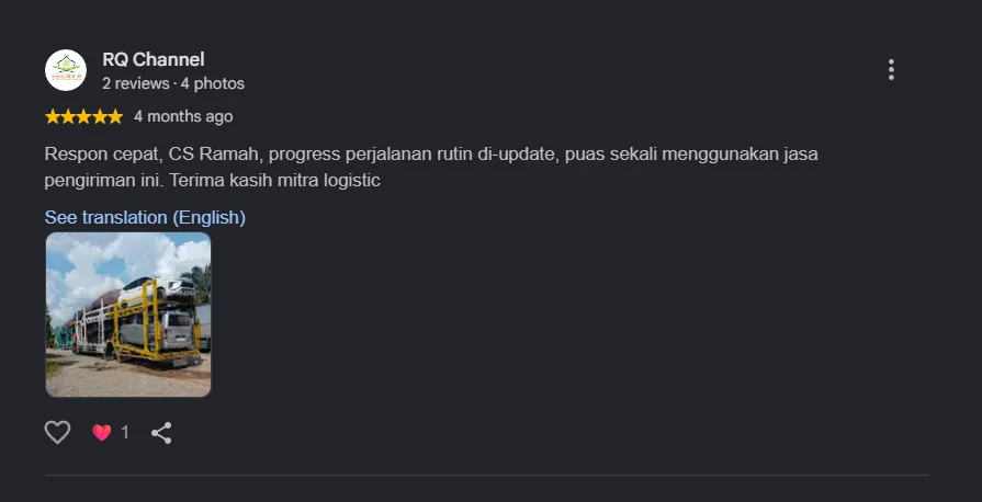 Kirim Mobil yang Aman