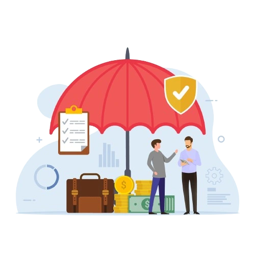 business insurance design concept