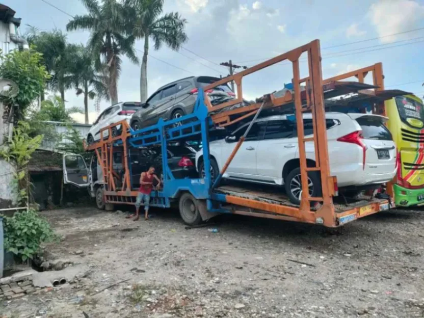 car carrier - jasa kirim mobil medan jakarta timur